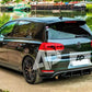 VW Golf MK6 GTI Rear Diffuser and Side Splitters 2008-2013 Gloss Black