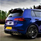 VW Golf MK7 MK7.5 Car Rear Roof Spoiler TSI TDI Carbon Fibre
