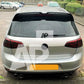 VW Golf MK7 MK7.5 Car Rear Roof Spoiler TSI TDI Carbon Fibre