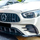 Mercedes E Class E43 E53 Front Splitter 2020-2024 Gloss Black