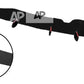 VW Polo MK6 Rear Blade Diffuser 2018-2024 Gloss Black