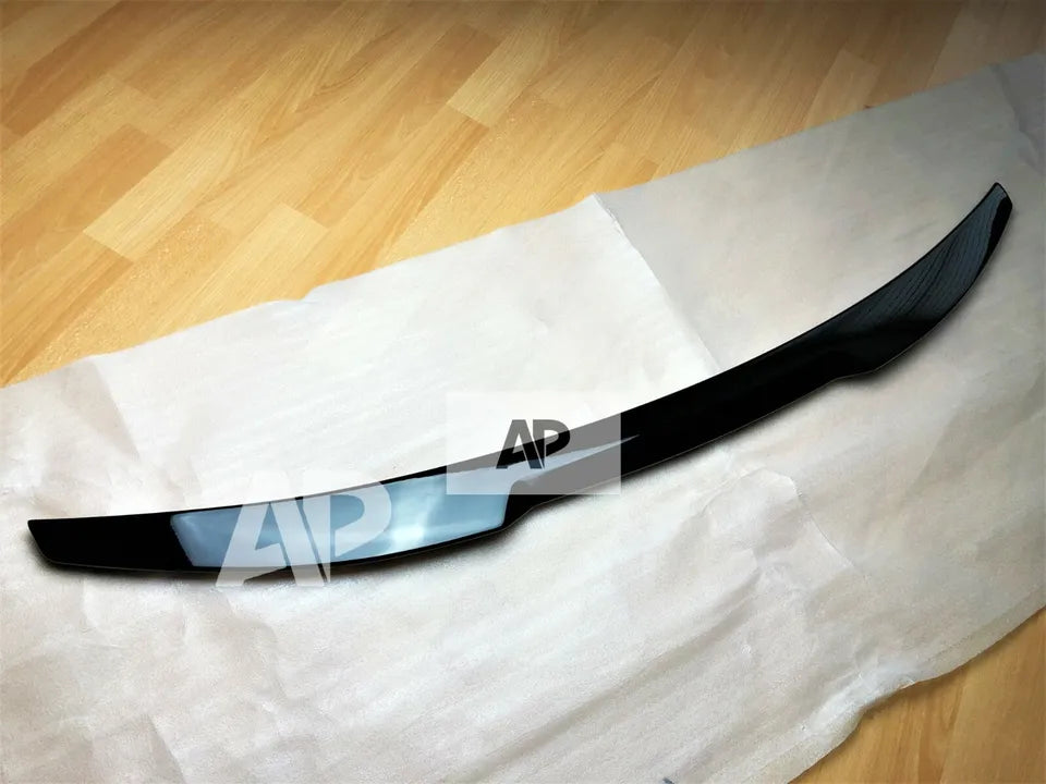 For Audi A3 S3 RS3 Saloon Car Rear Spoiler M4 Style 2013-20 Gloss Black