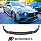 Mercedes A Class A35 Front Splitter 2018-24 Brabus Style Gloss Black