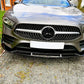Mercedes A Class A35 Front Splitter 2018-24 Brabus Style Gloss Black