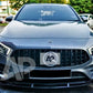 Mercedes A Class A35 Front Splitter 2018-24 Brabus Style Gloss Black