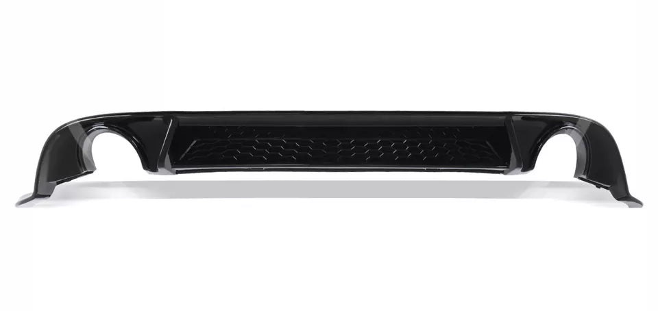 VW Golf GTI MK7.5 Rear Boot Diffuser 2016-2020 Gloss Black