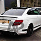 Mercedes C Class Coupe W204 Car Rear Spoiler 2011-2015 Carbon Fibre
