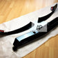 Mercedes C Class C43 Front Splitter 2014-18 Brabus style Gloss Black