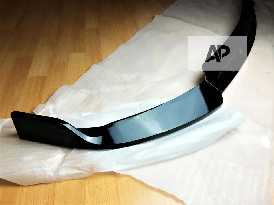 Mercedes C Class C43 Front Splitter 2019-21 Brabus Style Gloss Black