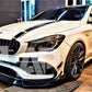 Mercedes CLA Class CLA45 Front Splitter 2016-2019 Gloss Black