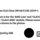 Mercedes CLA Class W118 C118 Front Splitter 2019-2024 Gloss Black