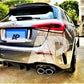 Mercedes A Class Car Rear Roof Spoiler 2018-2024 Gloss Black