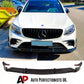 Mercedes GLC Class Front Splitter 2015-2018 Brabus Style Gloss Black