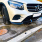 Mercedes GLC Class Front Splitter 2015-2018 Brabus Style Gloss Black
