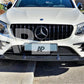 Mercedes GLC Class Front Splitter 2015-2018 Brabus Style Gloss Black