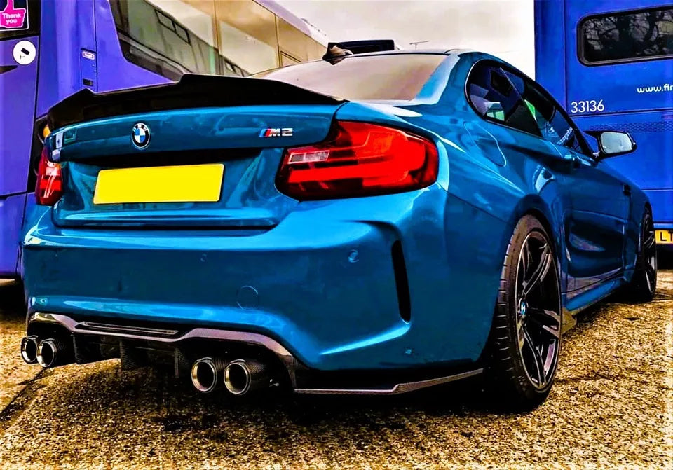 BMW 2 Series M2 F22 F87 Car Rear Spoiler 2014-2021 Gloss Black