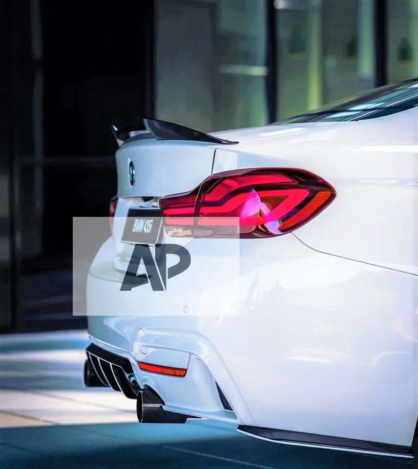 BMW 4 Series Coupe F32 Car Rear Spoiler 2013-20 M4 Style Carbon Fibre