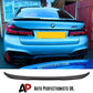 BMW 5 Series M5 G30 F90 Car Rear Spoiler 2016-24 CS Style Gloss Black