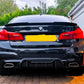 BMW 5 Series M5 G30 F90 Car Rear Spoiler 2016-24 CS Style Gloss Black