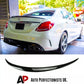 Mercedes C Class W205 Car Rear Spoiler 2014-21 Abs-Gloss Black