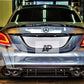 Mercedes C Class W205 Car Rear Spoiler 2014-21 Abs-Gloss Black