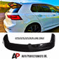 VW Golf MK8 Car Rear Roof Spoiler 2019-24 Clubsport Style Gloss Black