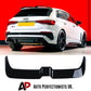Audi A3 S3 RS3 8Y Sportback Car Rear Roof Spoiler 2020-24 Gloss Black