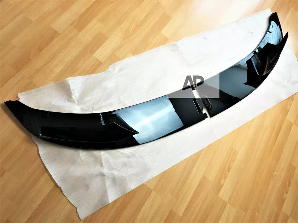 BMW 5 Series F10 F11 Front Splitter Lip 2010-2017 Gloss Black