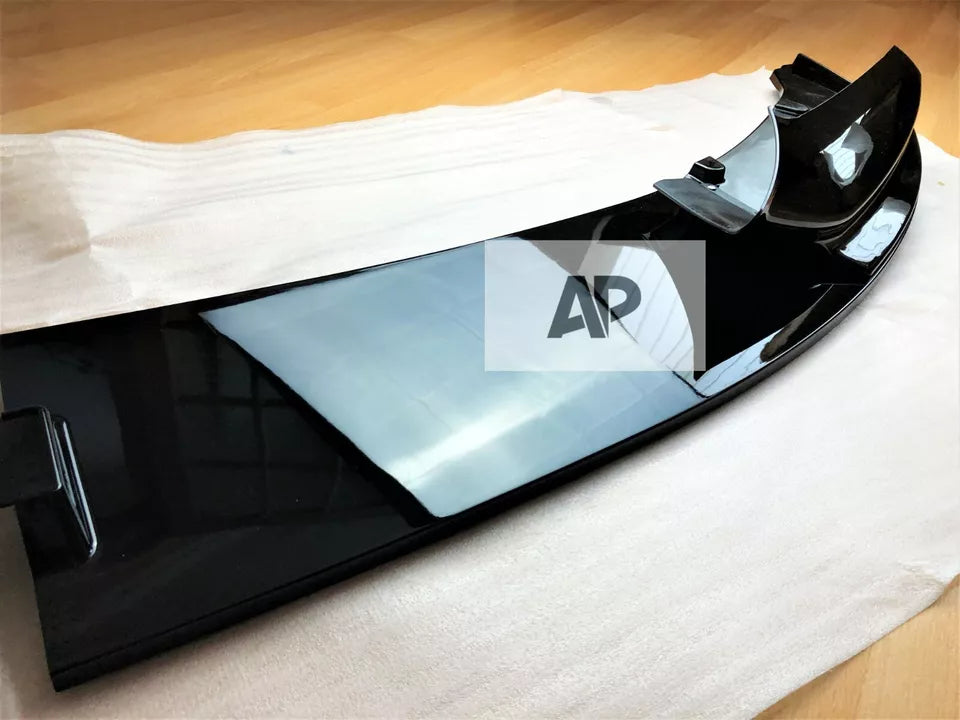 BMW 5 Series F10 F11 Front Splitter Lip 2010-2017 Gloss Black