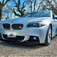 BMW 5 Series F10 F11 Front Splitter Lip 2010-2017 Gloss Black