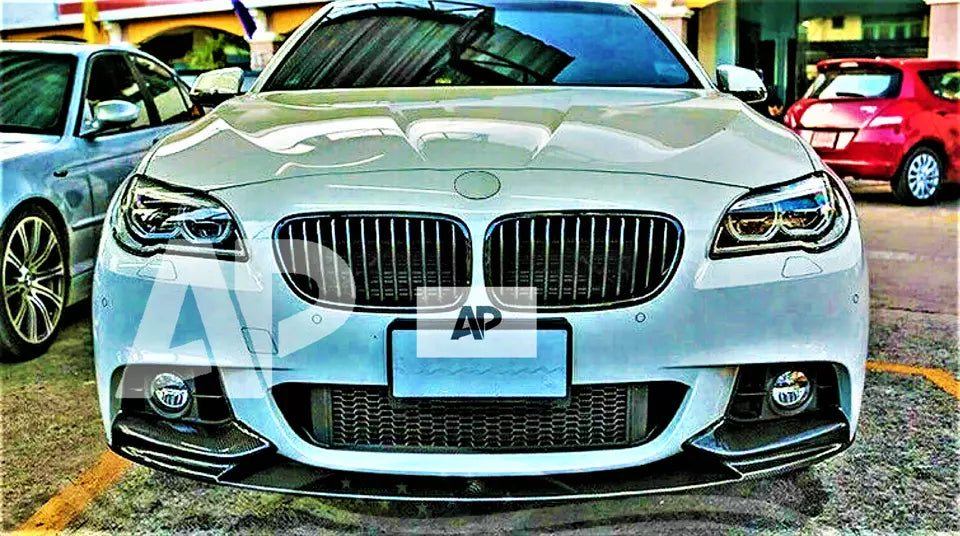 BMW 5 Series F10 F11 Front Splitter Lip 2010-2017 Gloss Black