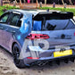VW Golf R MK7.5 Rear Blade Style Diffuser 2016-2020 Gloss Black