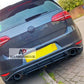 VW Golf GTI MK7 Rear Diffuser and Side Splitters 2013-2016 Gloss Black