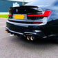 BMW 3 Series M3 G20 G80 Car Rear Spoiler 2018-24 M4 Style Gloss Black