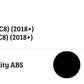 Audi A6 S6 C8 Saloon Car Rear Spoiler 2018-2024 M4 Style Gloss Black