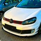VW Golf MK6 GTD GTI Front Splitter Lip 2008-2013 Gloss Black