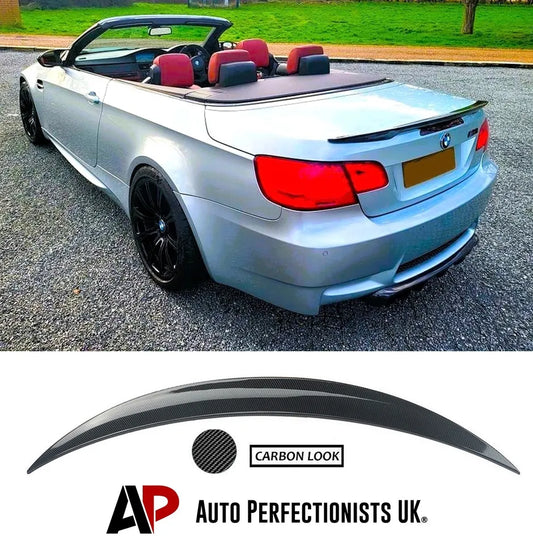 BMW 3 Series Convertible M3 Car Spoiler 2004-2012 Carbon Fibre
