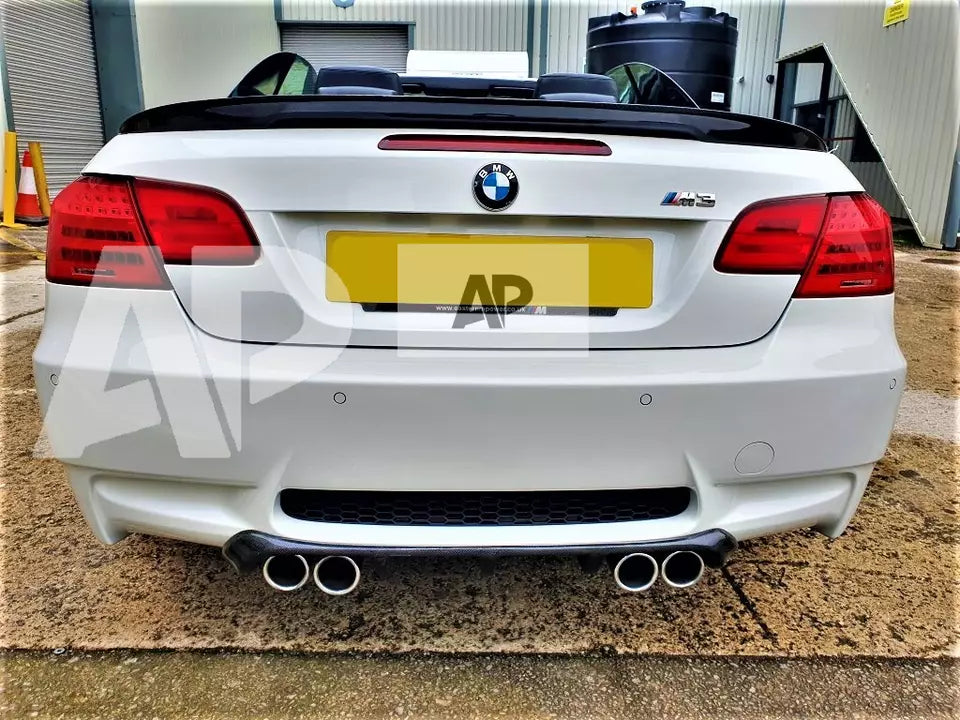 BMW 3 Series Convertible M3 Car Spoiler 2004-2012 Carbon Fibre