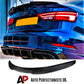 Audi A3 S3 RS3 Saloon Car Rear Spoiler 2013-20 M4 Style Carbon Fibre