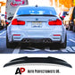 BMW 3 Series Car Rear Spoiler M3 F30 F80 2011-2019 Gloss Black