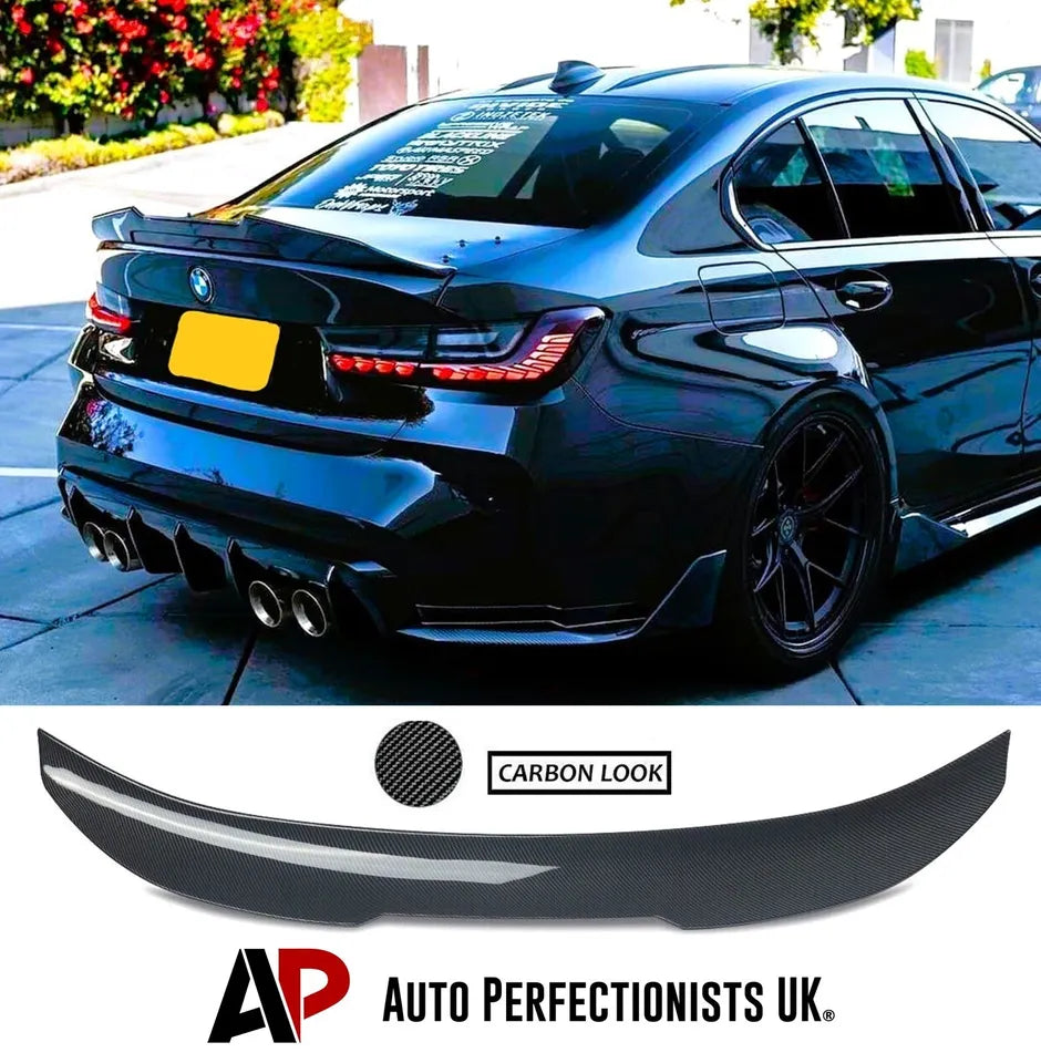 BMW 3 Series M3 G20 G80 Car Rear Spoiler 2018-2021 Carbon Fibre