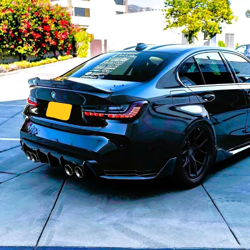 BMW 3 Series M3 G20 G80 Car Rear Spoiler 2018-2021 Carbon Fibre