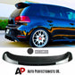VW Golf MK6 Car Rear Roof Spoiler Wing 2008-2013 Carbon Fibre