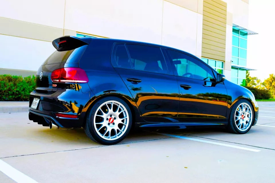VW Golf MK6 Car Rear Roof Spoiler Wing 2008-2013 Carbon Fibre