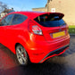 Ford Fiesta MK7 MK7.5 Gloss Black Rear Boot Roof Spoiler Wing