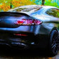 Mercedes C Class Coupe Car Rear Spoiler 2014-2021 Gloss Black