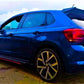 VW Polo MK6 Car Rear Roof Spoiler AW 2018-24 Batman Style Gloss Black