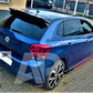 VW Polo MK6 Car Rear Roof Spoiler AW 2018-24 Batman Style Gloss Black
