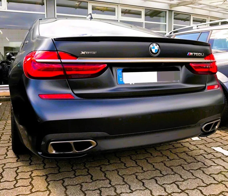 BMW 7 Series G11 G12 Car Rear Spoiler Wing 2015-2022 Gloss Black