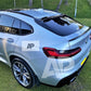 BMW X4 G02 X4M Car Rear Spoiler Wing 2018-2024 ABS Gloss Black